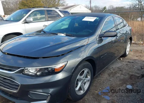 2017 Chevrolet Malibu Ls из США, поврежденный, VIN 1G1ZB5ST0HF163352